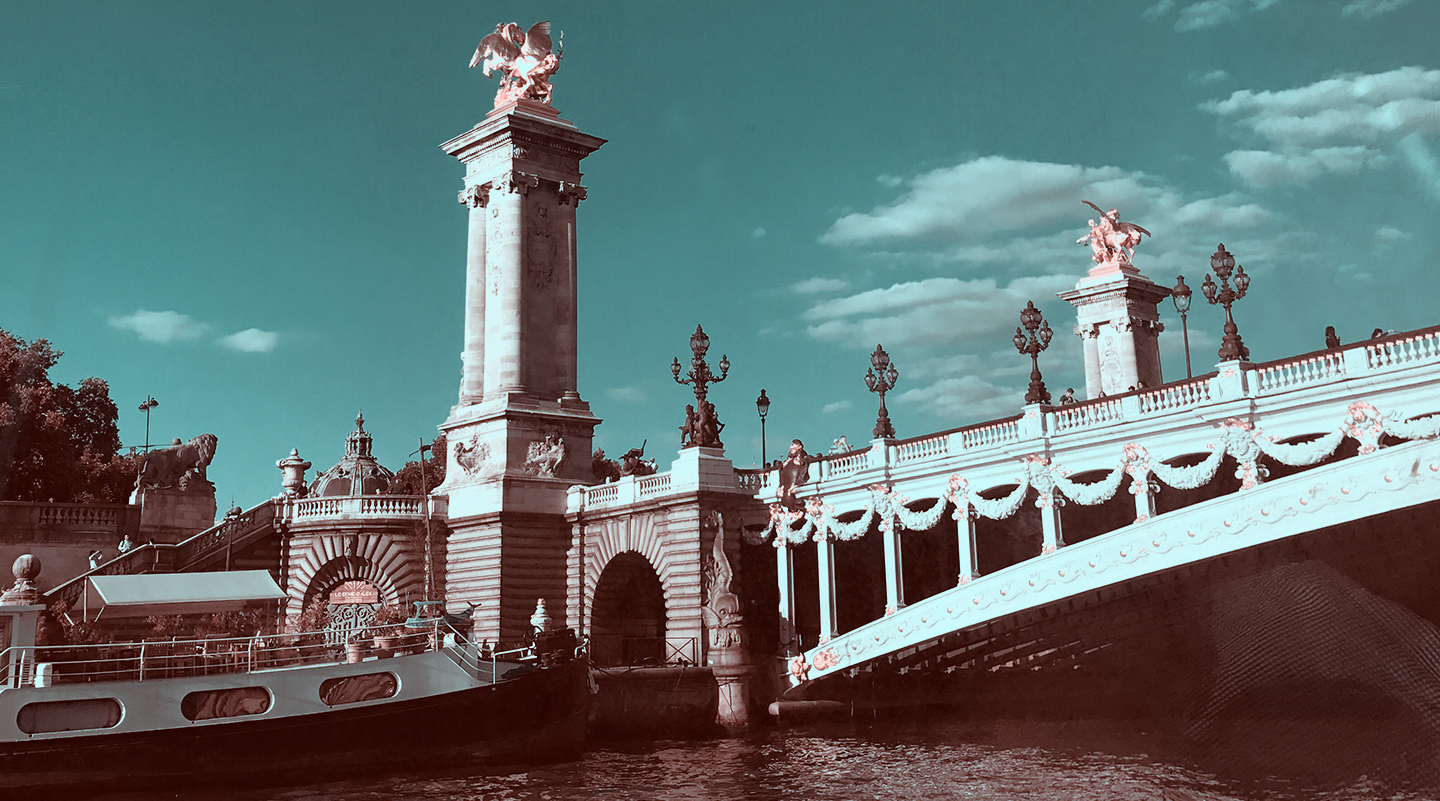 Pont Alexandre III bridge in Paris, France. Copyright Lauren Ferrett 2016