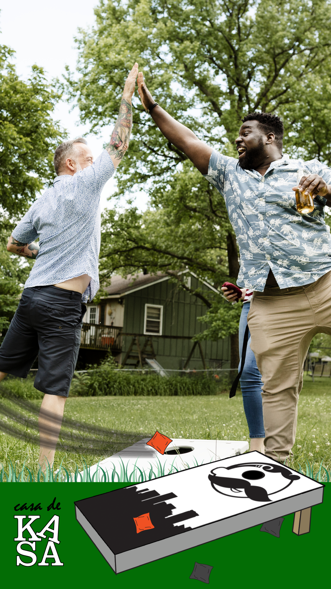 Cornhole party custom geofilter